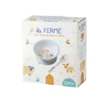 Bild von schale mit saugboden und löffel la ferme, VE-3