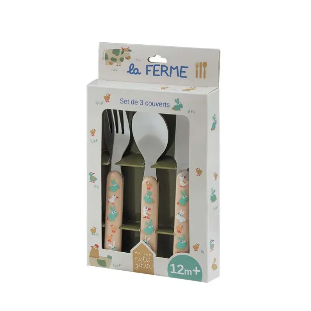 Bild von 3-teilliges besteck la ferme, VE-6