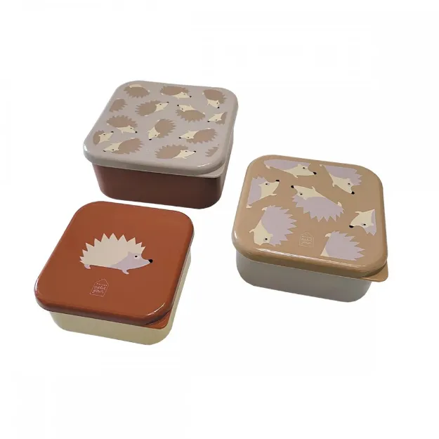 Bild von 3 lunch boxes die igel, VE-4