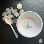 Bild von schale mit saugboden und löffel la banquise, VE-3