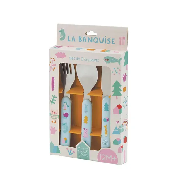 Bild von 3-teiliges besteck la banquise, VE-6