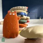 Bild von naturkautschuk badespielzeug bär, VE-4