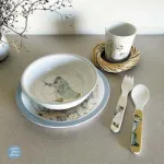 Bild von 5-teiliges service in geshenkbox ernest et célestine blau, VE-3