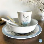 Bild von 5-teiliges service in geshenkbox ernest et célestine blau, VE-3