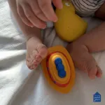 Bild von naturkautschuk badespielzeug ente, VE-4