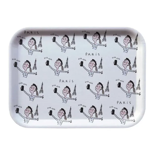 Bild von holztablett selfie, VE-4