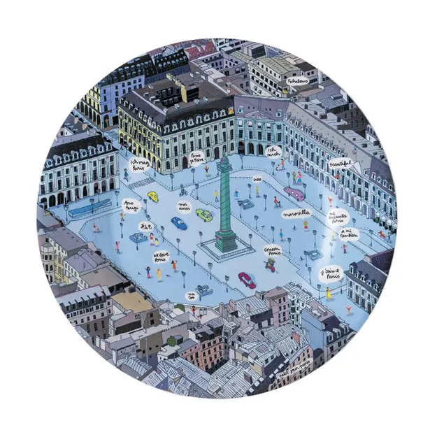 Bild von dessertteller place vendôme, VE-6