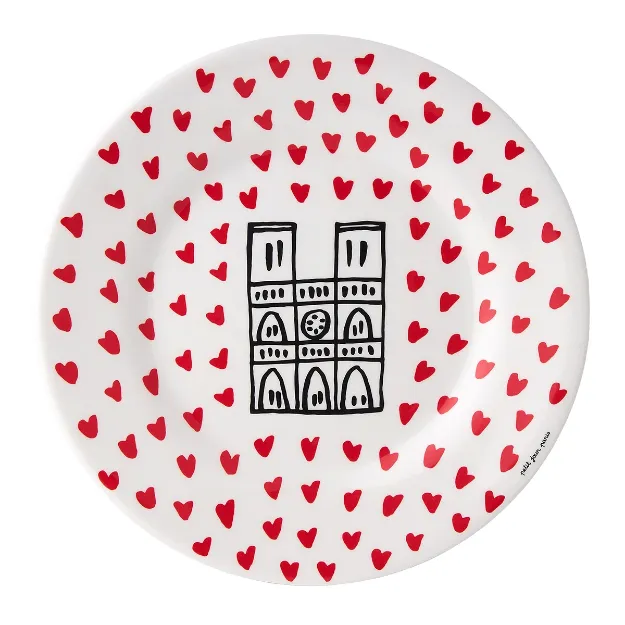 Bild von teller paris notre-dame picto, VE-6