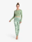 Bild von Crop Shirt Jathara in matcha von The Spirit of OM