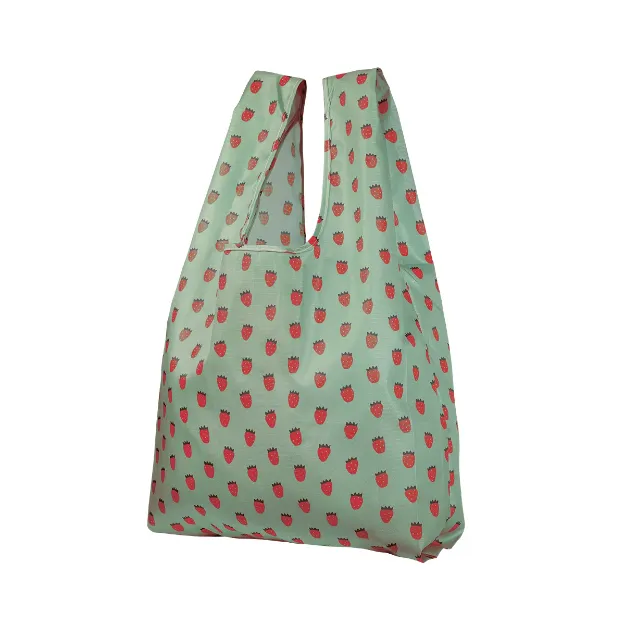Bild von faltbare einkaufstasche les fraises, VE-6
