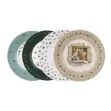 Bild von set of 4 peter rabbit christmas dessert plates, VE-4