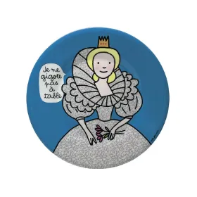 Zeige Details für dessert plate princess je ne gigote pas..., VE-6 Bild von dessert plate princess je ne gigote pas..., VE-6