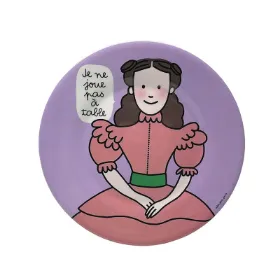 Zeige Details für dessert plate princess je ne joue pas..., VE-6 Bild von dessert plate princess je ne joue pas..., VE-6