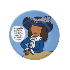 Zeige Details für dessert plate prince je goûte avant de dire que..., VE-6 Bild von dessert plate prince je goûte avant de dire que..., VE-6