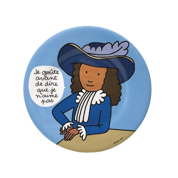 Bild von dessert plate prince je goûte avant de dire que..., VE-6