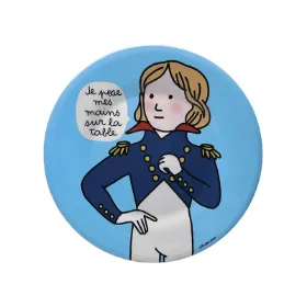 Zeige Details für dessert plate prince je pose mes mains sur la table, VE-6 Bild von dessert plate prince je pose mes mains sur la table, VE-6