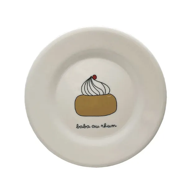 Bild von dessert plate baba au rhum, VE-6