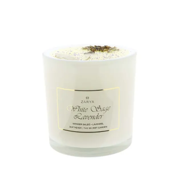 Bild von Duftkerze White Sage Lavender aus der Zarya Collection