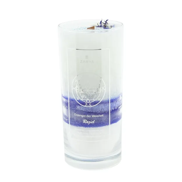 Bild von Duftkerze Raziel Weissheit von Zarya aus der Zarya Collection