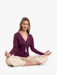 Bild von Wickeltop Abala viola von The Spirit of OM