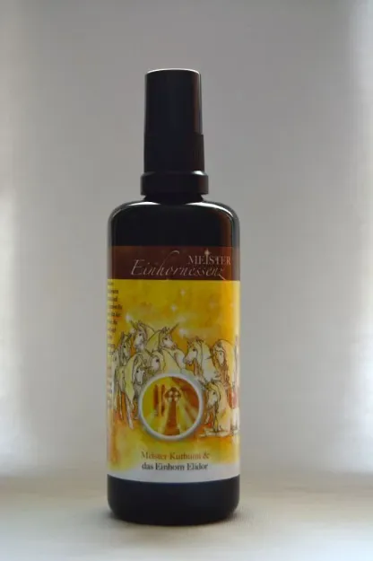 Bild von Meister-Einhornessenz Meister Kuthumi und das Einhorn Elidor, 100 ml