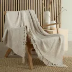 Bild von Myan Natural 130x180cm Throw