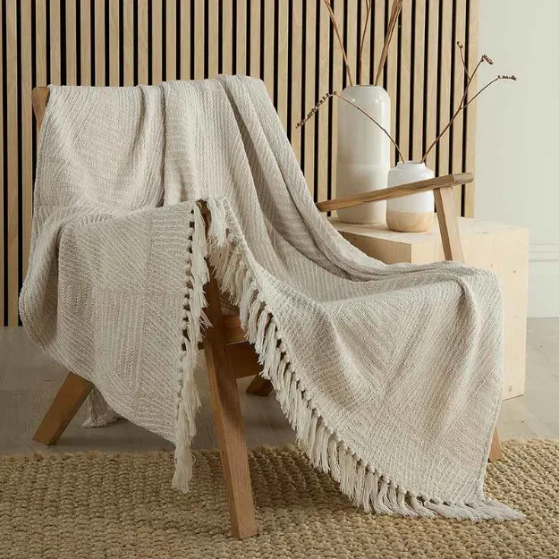 Bild von Myan Natural 130x180cm Throw