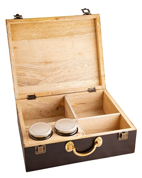 Bild von Agnihotra Holzkoffer inkl. 2 Gläser