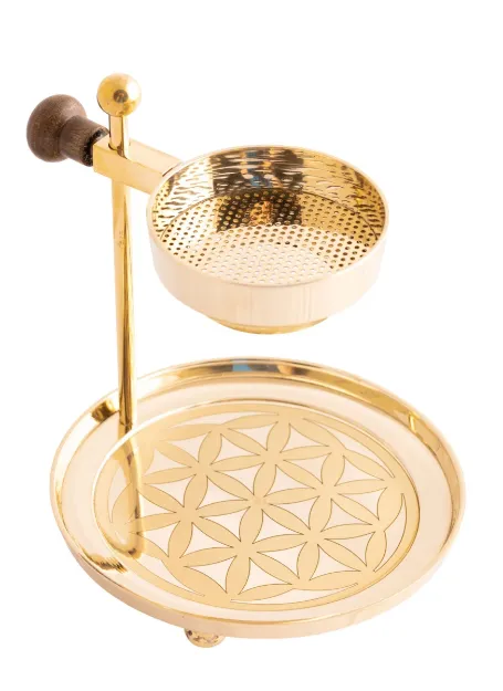 Bild von Siebräuchergefäss Blume des Lebens