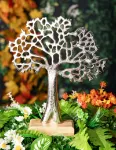 Bild von Ambiente Element Baum des Lebens silbern