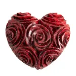 Bild von Rosenherz aus Speckstein klein