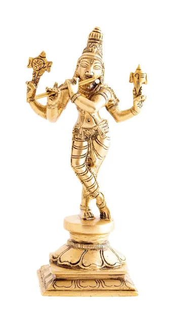 Bild von Krishna Statue 18cm