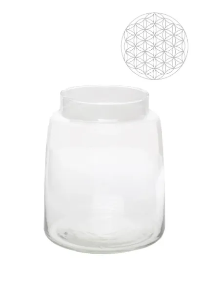 Bild von Anzuchtglas ohne Aufsatz, Blume des Lebens, Durchmesser. 130 mm