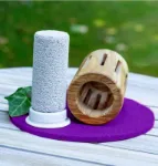 Bild von Olivenholz Diffusor mit Bimsstein-Verdufter rund