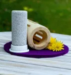 Bild von Zirbenholz Diffusor mit Bimsstein-Verdufter rund