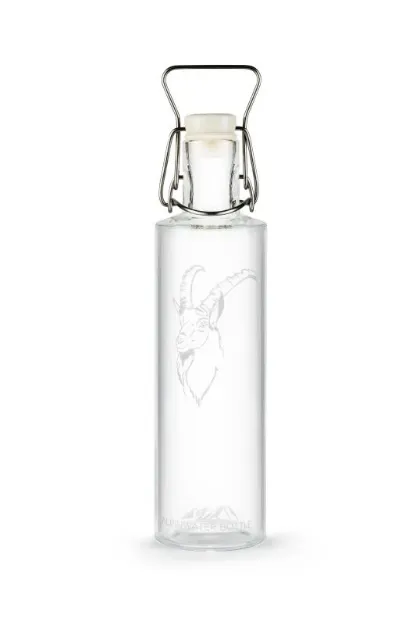 Bild von Trinkflasche Steinbock 600 ml mit Bügelverschluss von Nature's Design