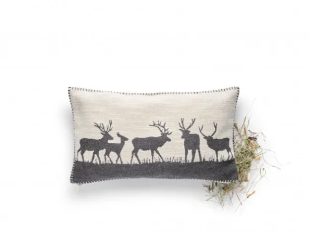 Bild von Bergheukissen Hirschfamilie 20 x 35 cm von Berg & Kraft
