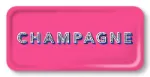 Bild von Asta Barrington Champagne / bright pink Tray 32x15 - Jamida of Sweden