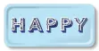 Bild von Asta Barrington Happy/powder blue Tray 32x15 - Jamida of Sweden