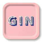 Bild von Asta Barrington Gin/light pink Tray 20x20cm - Jamida of Sweden
