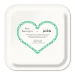 Bild von Asta Barrington Gin & tonic/green Tray 20x20cm - Jamida of Sweden