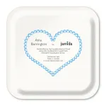 Bild von Asta Barrington Gin & tonic/sky blue Tray 20x20cm - Jamida of Sweden
