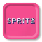 Bild von Asta Barrington Spritz/bright pink Tray 20x20cm - Jamida of Sweden