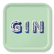 Bild von Asta Barrington Gin/mint Tray 32x32 - Jamida of Sweden