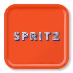 Bild von Asta Barrington Spritz/orange Tray 32x32 - Jamida of Sweden