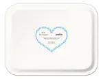 Bild von Asta Barrington Happy Hour / sky blue Tray 36x28cm - Jamida of Sweden