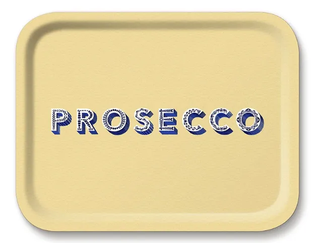 Bild von Asta Barrington Prosecco / cream Tray 36x28cm - Jamida of Sweden