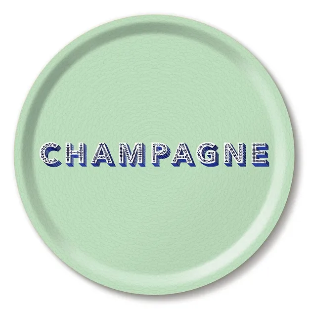 Bild von Asta Barrington Champagne / mint Tray Ø 31 - Jamida of Sweden