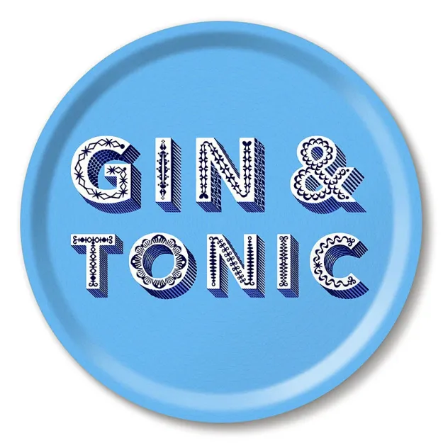 Bild von Asta Barrington Gin & tonic/sky blue Tray Ø 31 - Jamida of Sweden
