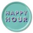 Bild von Asta Barrington Happy hour/light turquoise Tray Ø 31 - Jamida of Sweden